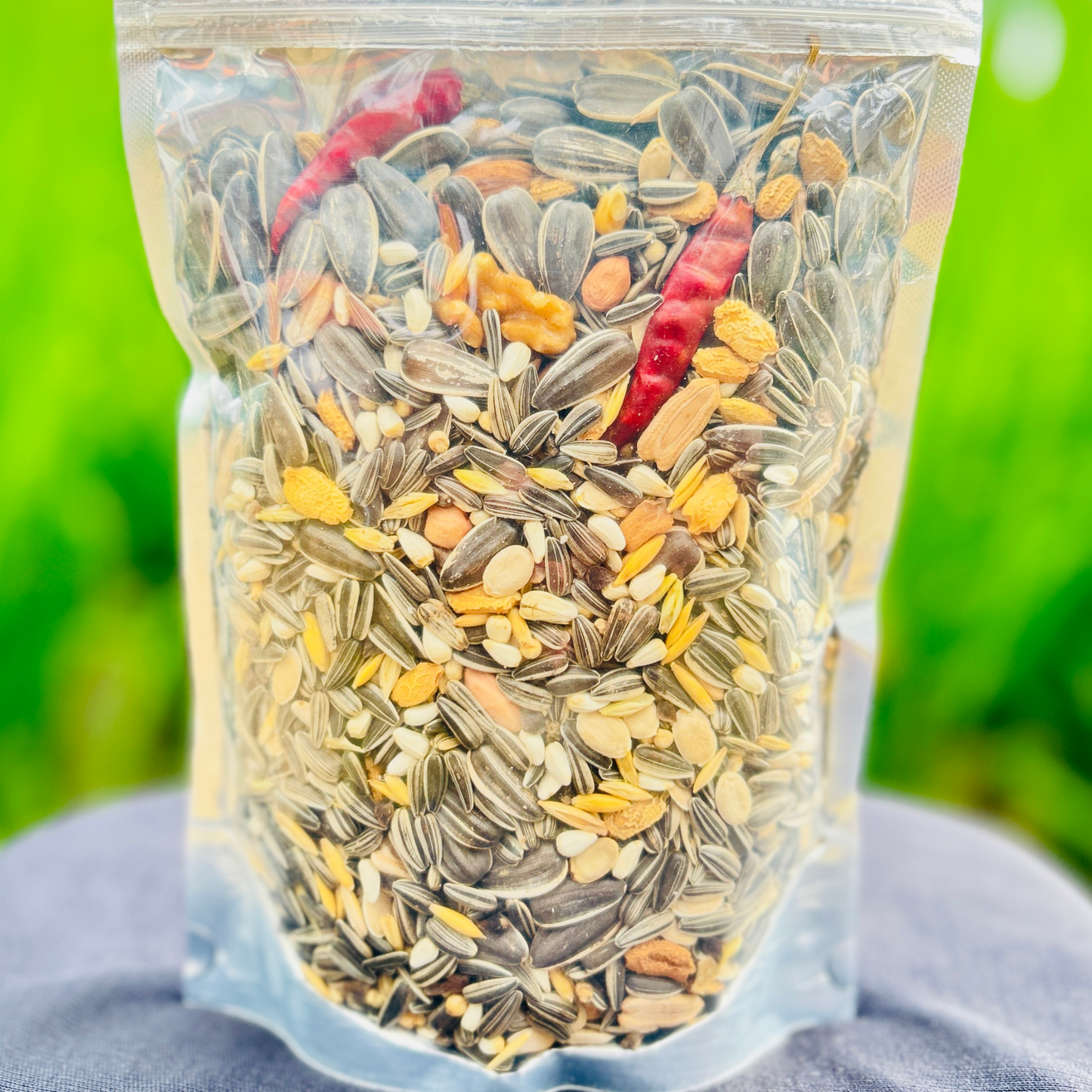 Premium Seed Mix for Conure Bird.Sun Conure, Pineapple Conure & Other Conure Group 400gm