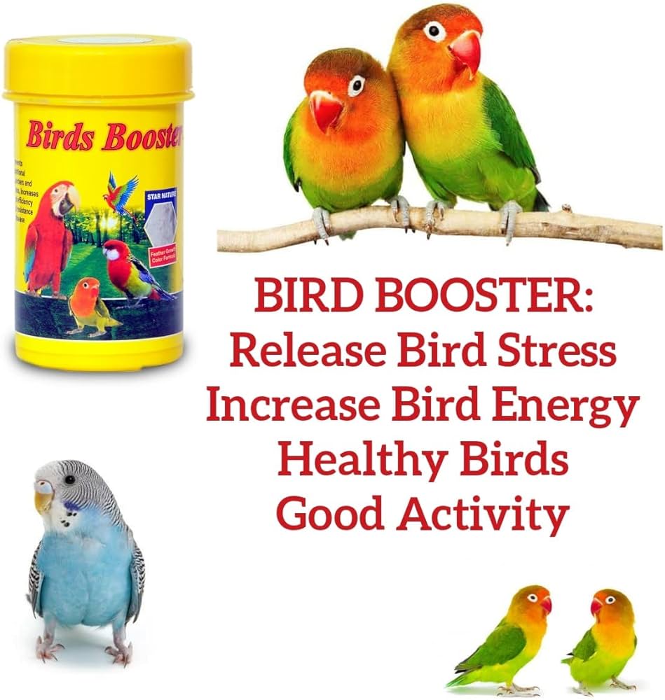 STAR FARMS Breed Plus, Bird Booster + Birds Care, Birds Care (Vitamin) & Calci Plus, Multi Vitamin Health Supplements for Birds, Combo of 6