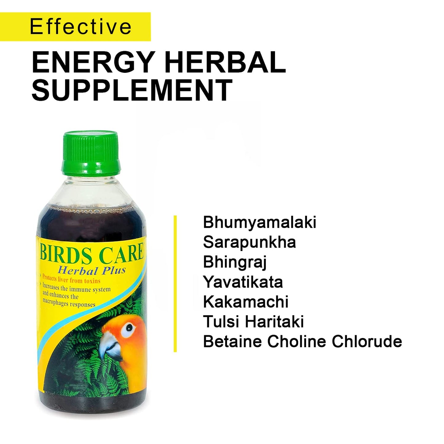 100ml STAR FARMS Herbal Plus Tonic Suitable for All Birds Protects Liver from Toxins, Increase The Immune System