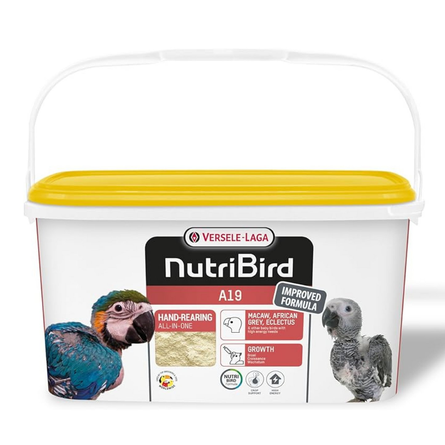 Versele-Laga A19 Nutribird Hand Feeding Food | 3 kg | For Baby Birds and Parrots