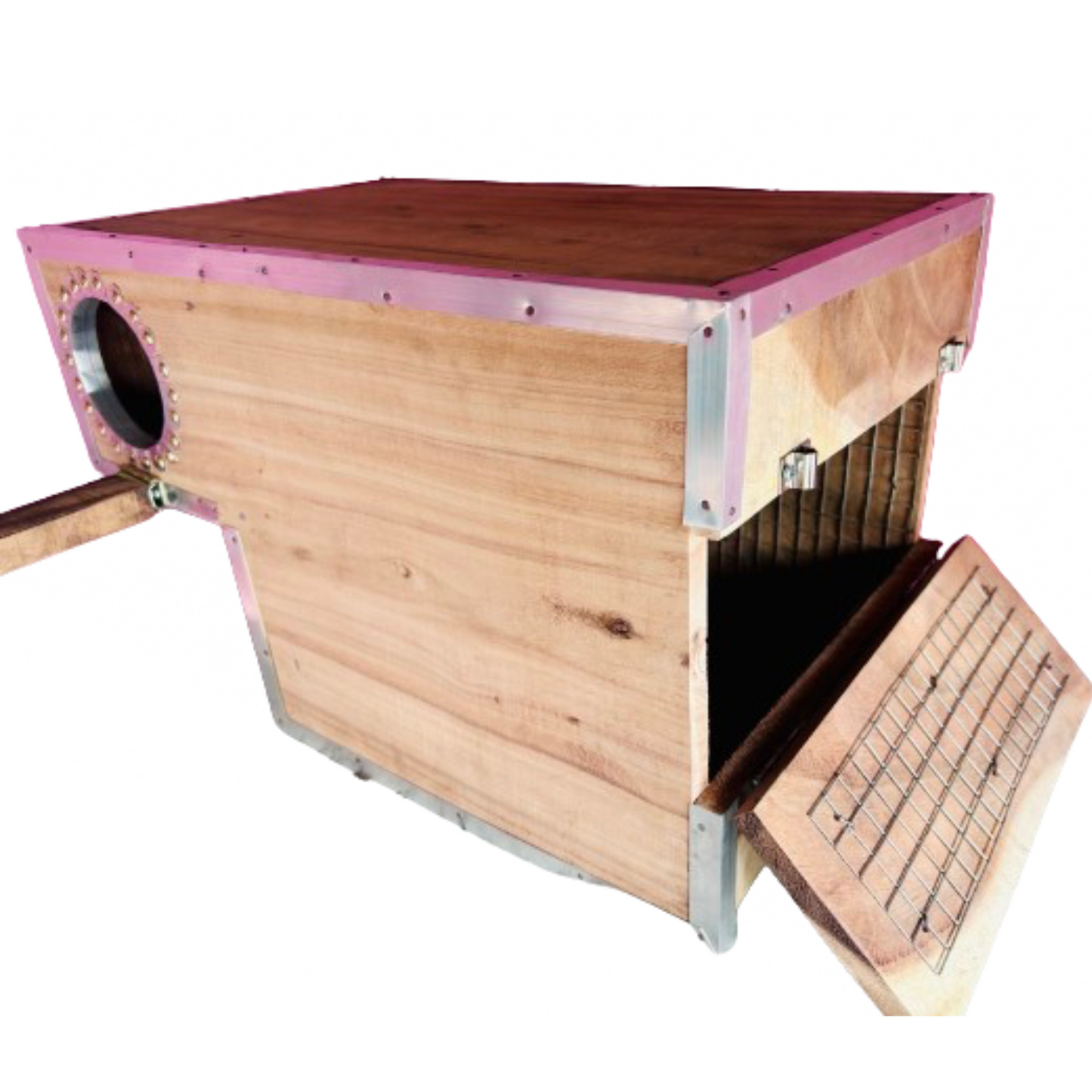 Lorikeet Bird Wooden Breeding Box | Natural Nest Box | 18x12x12 inches