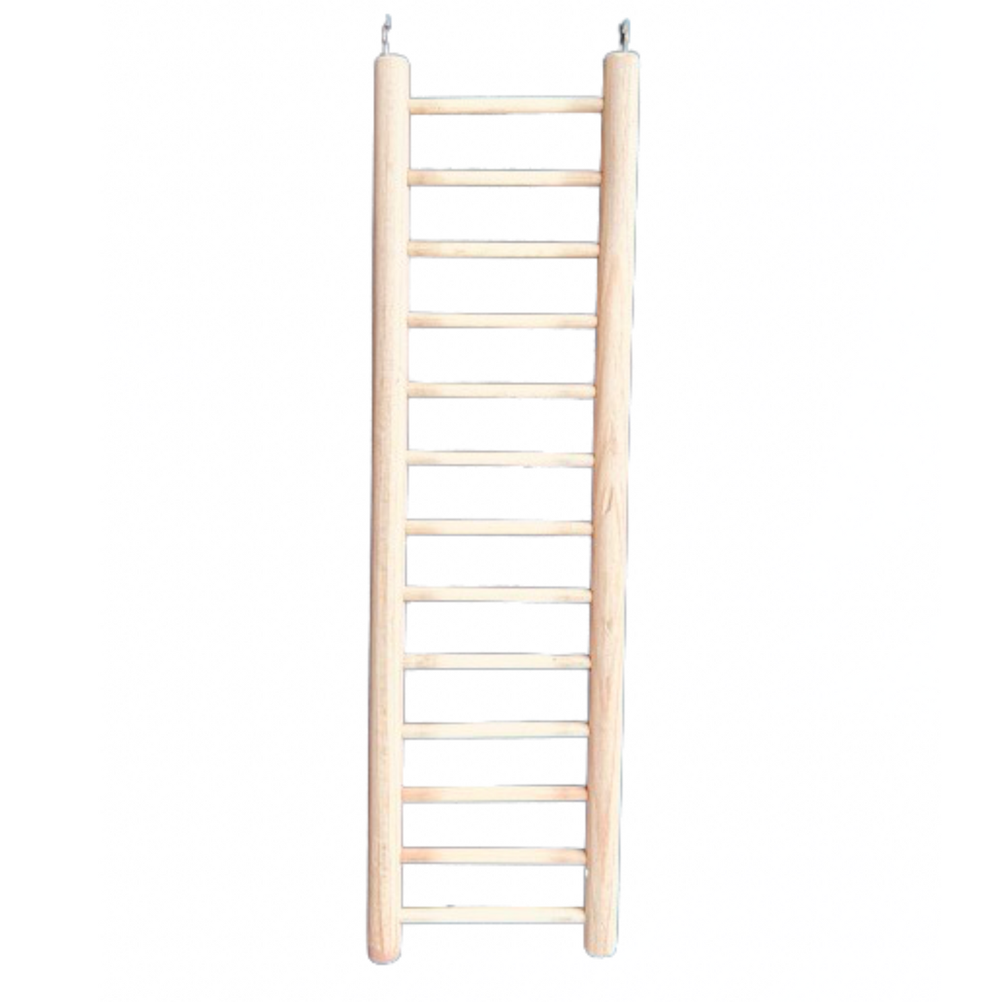 Natural Wooden Ladder for Exotic Cage Birds | Climbing Toy for Parrots, Budgies & Small Birds | 15 x 4.3 Inch Ladder