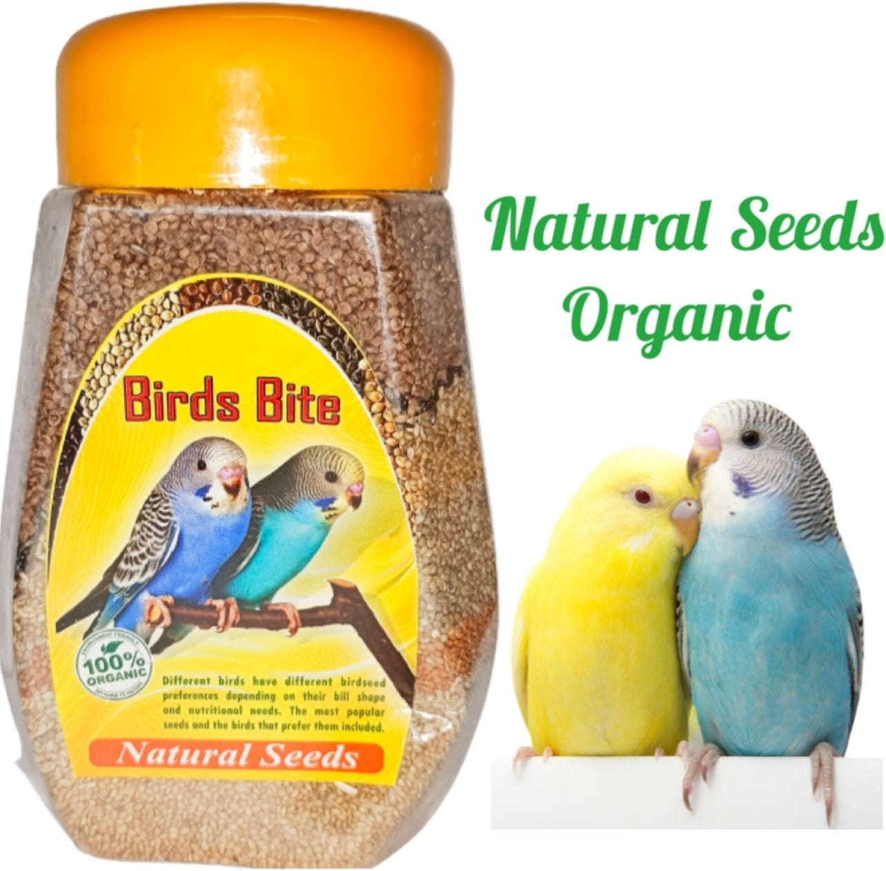 Bird's Bite Natural Seed Mix for All Birds 850gm