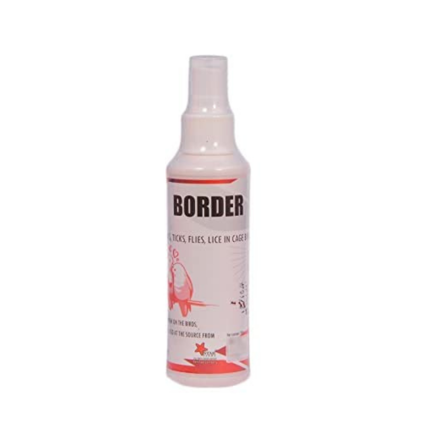 STAR FARMS Border Spray - 100ml - Border Ant, Lice, Flea, Ticks Repellent Spray for Cage Birds. VoliKart