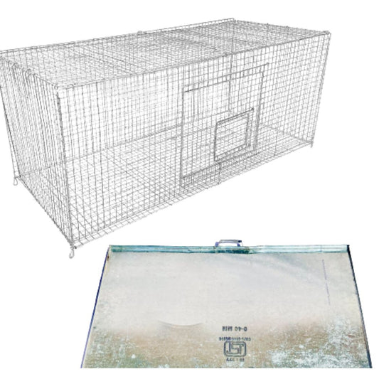 Small Conure Folding Bird Cage With Tray 21 inches (H) x 21.26 inches (W) x 35 inches (L)