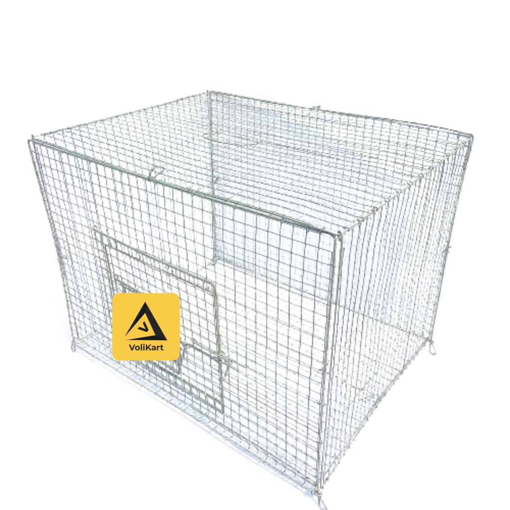 Folding Bird Cage 27cm (H) x26cm (W) x 38cm (L) single door Carry Cage