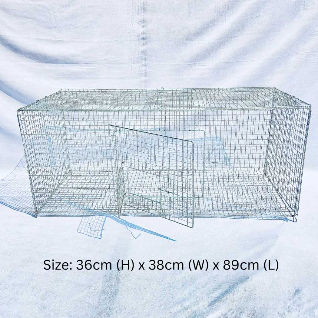 Lovebirds,Budgerigars Folding Bird Cage With Tray for Budgerigars, Lovebirds, Finches, and Java Birds- 36cm(H) x 38cm(W) x 89(L)cm