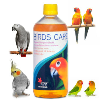 STAR FARMS Birds Care & Calci Plus - 500ML - Complete Avian Health and Calcium Support