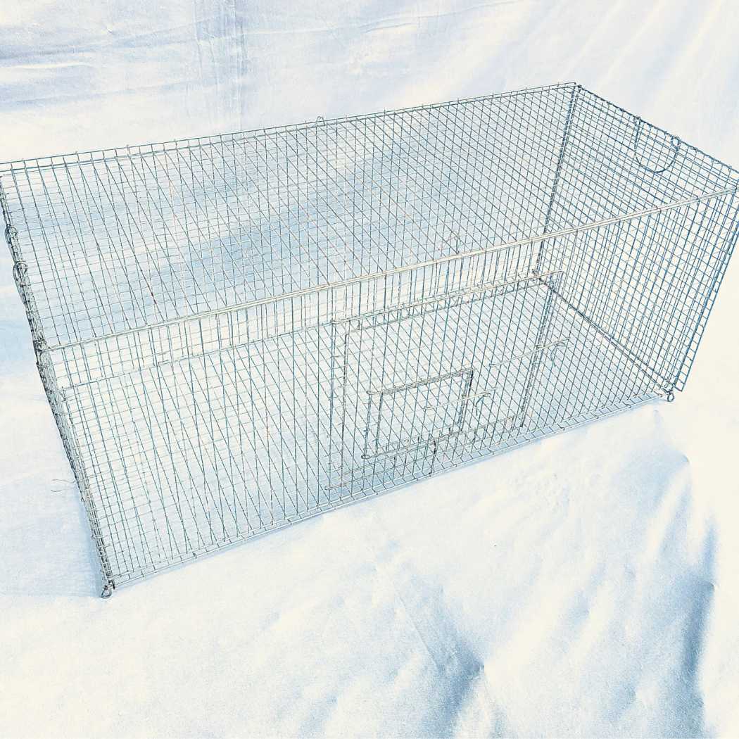 Folding Bird Cage 14(H) x15(W) x 35.5Inch. Love Bird, Budgrigar and Similar size Birds.