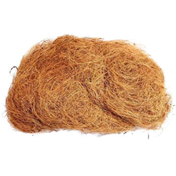 150gm Fine Quality Natural Coco Fiber Nesting Material for All Birds and Small Animals