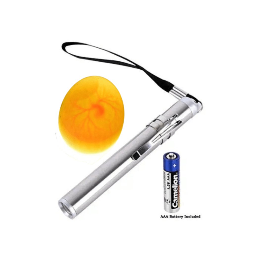 Volikart Bird Egg Fertilization Checking Torch - LED Light, Lightweight, Battery-Powered