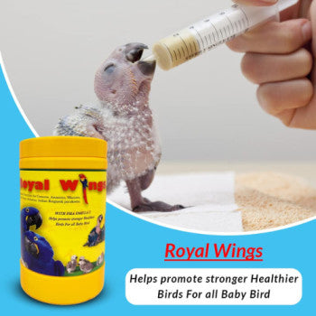 Royal Wings Hand Feeding Formula Baby Bird Food, 250G